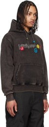 Andersson Bell Black 'Love' Dyed Hoodie