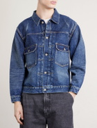 FULLCOUNT - Type 2 Fear of the Dark Selvedge Denim Jacket - Blue