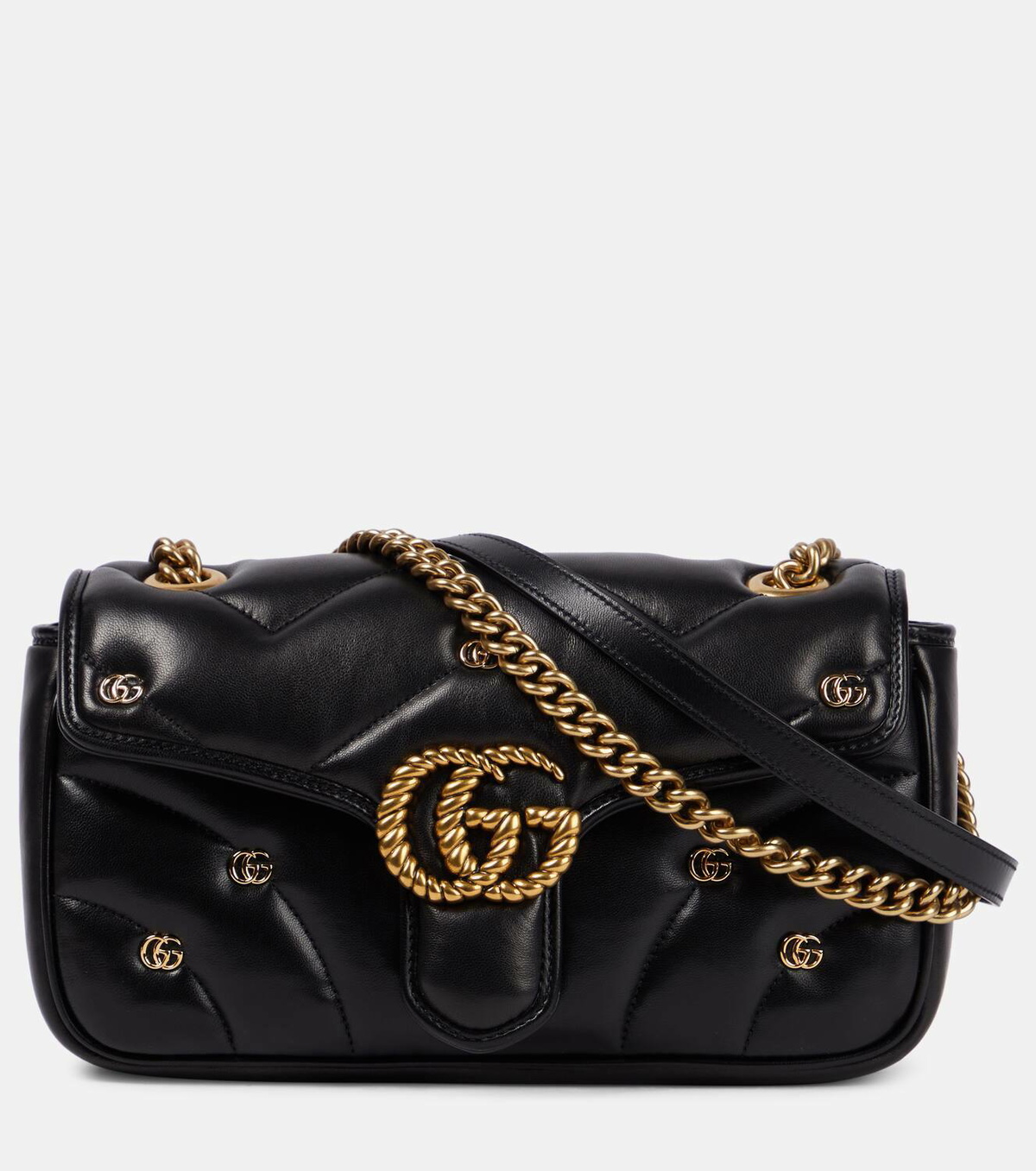 Gucci GG Marmont Small leather shoulder bag Gucci