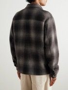 Rag & Bone - Austin Checked Wool-Blend Shirt Jacket - Brown