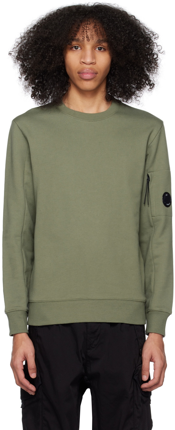 Cp company store sweatshirt khaki