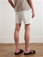 Club Monaco - Baxter Straight-Leg Stretch-Cotton Twill Shorts - White