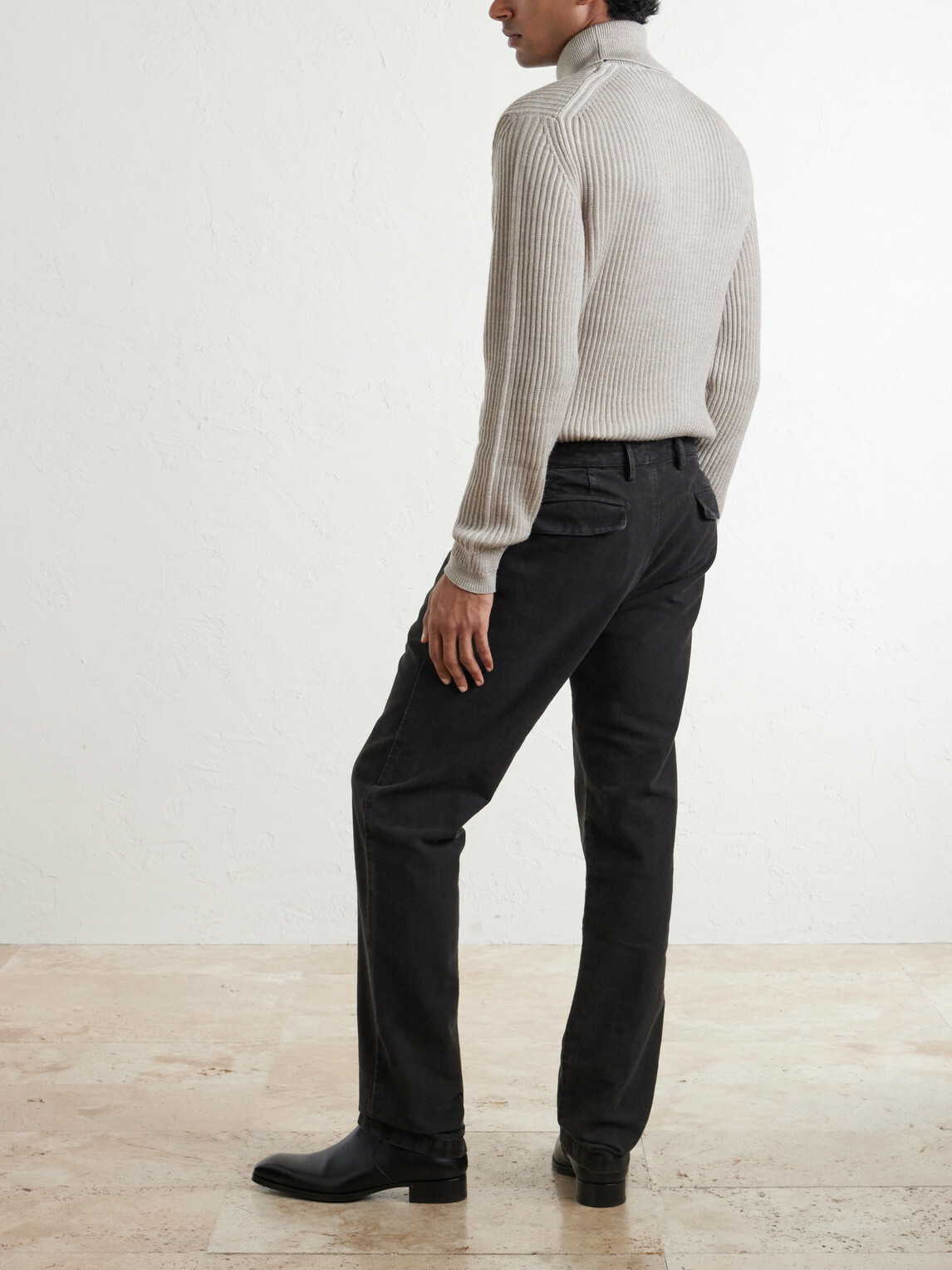 Massimo Alba - Ionio2 Straight-Leg Cotton Trousers - Brown