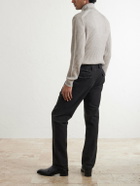 Massimo Alba - Ionio2 Straight-Leg Cotton Trousers - Brown