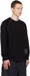 mastermind WORLD Black Patch Sweatshirt