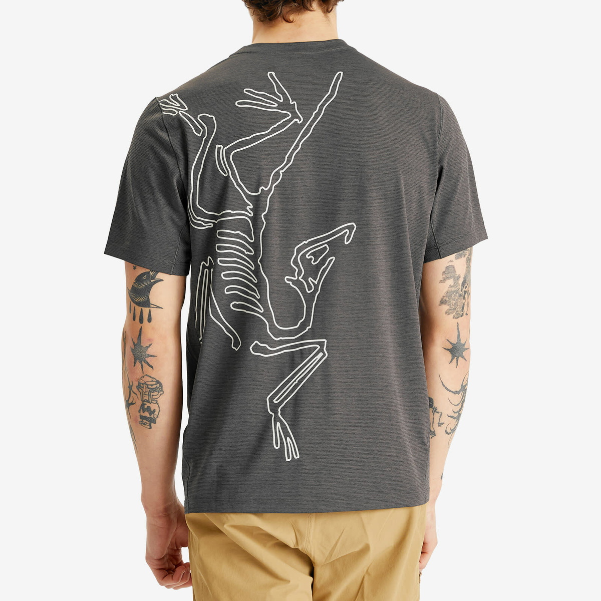 Arc'teryx Men's Cormac Arc'Bird Logo T-Shirt in Black