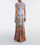 Etro Printed maxi dress