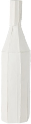 Paola Paronetto Off-White Tall Bottle Corteccia Sculpture