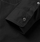 MAISON MARGIELA - Slim-Fit Garment-Dyed Cotton-Poplin Shirt - Black