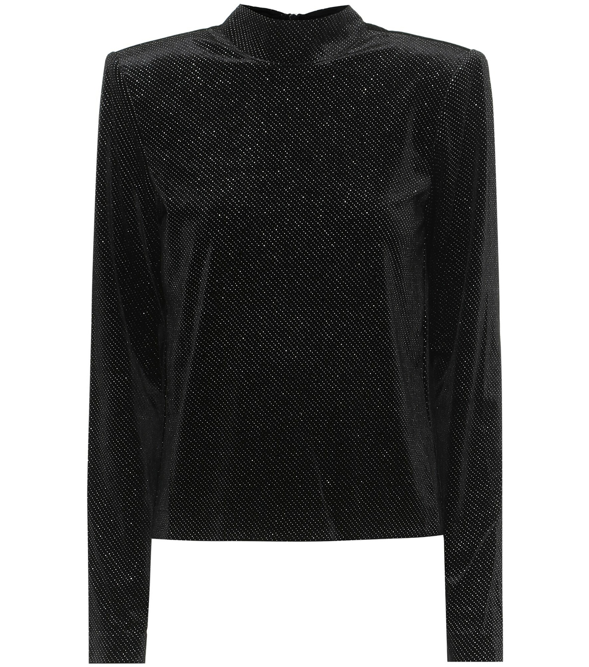 Rta - Freddie metallic velour top