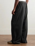 Acne Studios - Pimono Straight-Leg Pleated Gabardine Trousers - Gray