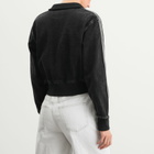 Adidas Women's Adicolor Denim Track Top in True Black Denim