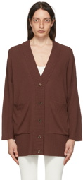 AERON Brown Jinotepe Cardigan