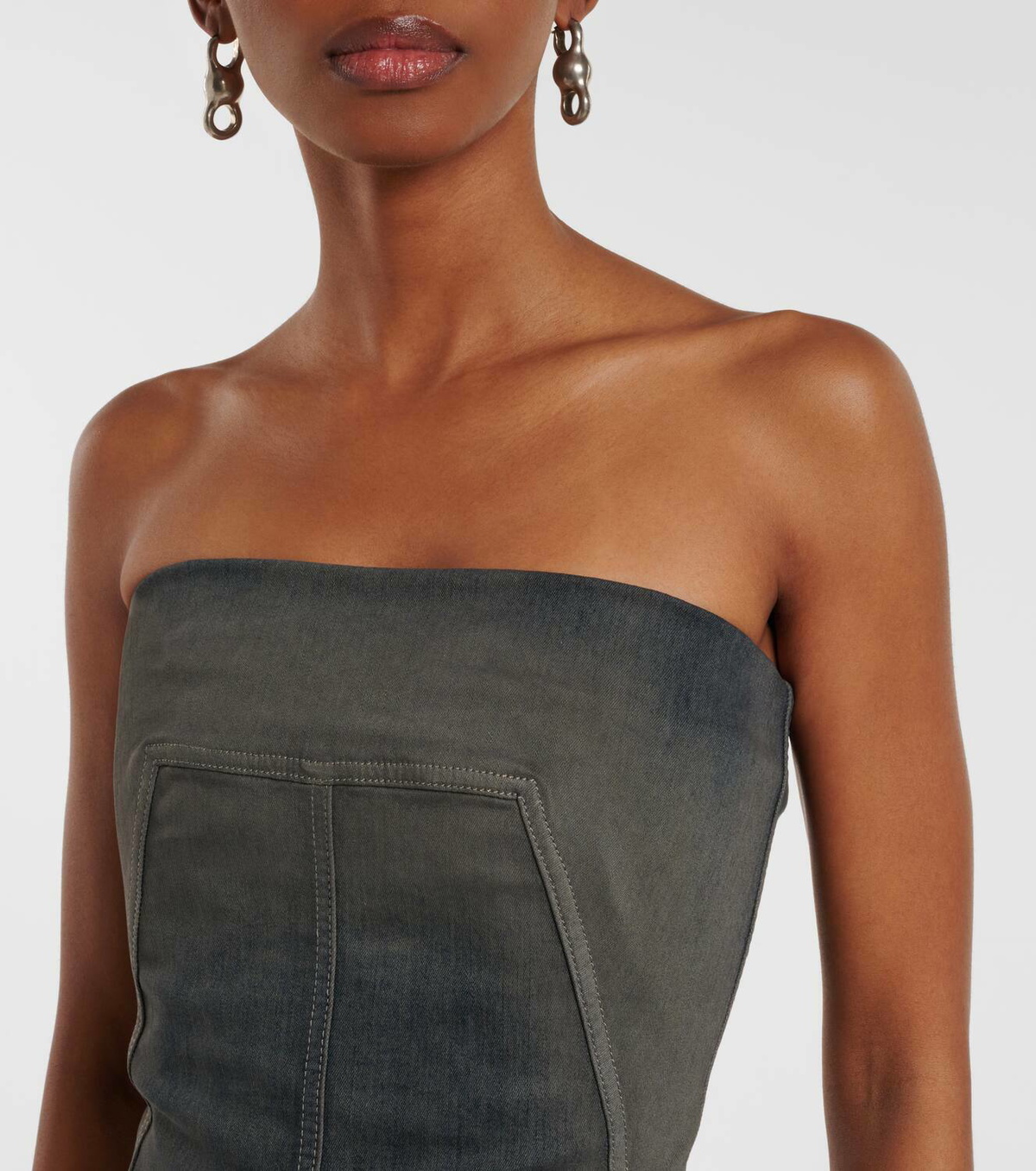 Rick Owens Denim corset