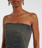 Rick Owens Denim corset