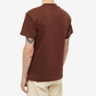 Jacquemus Men's Grosgrain Logo T-Shirt in Brown