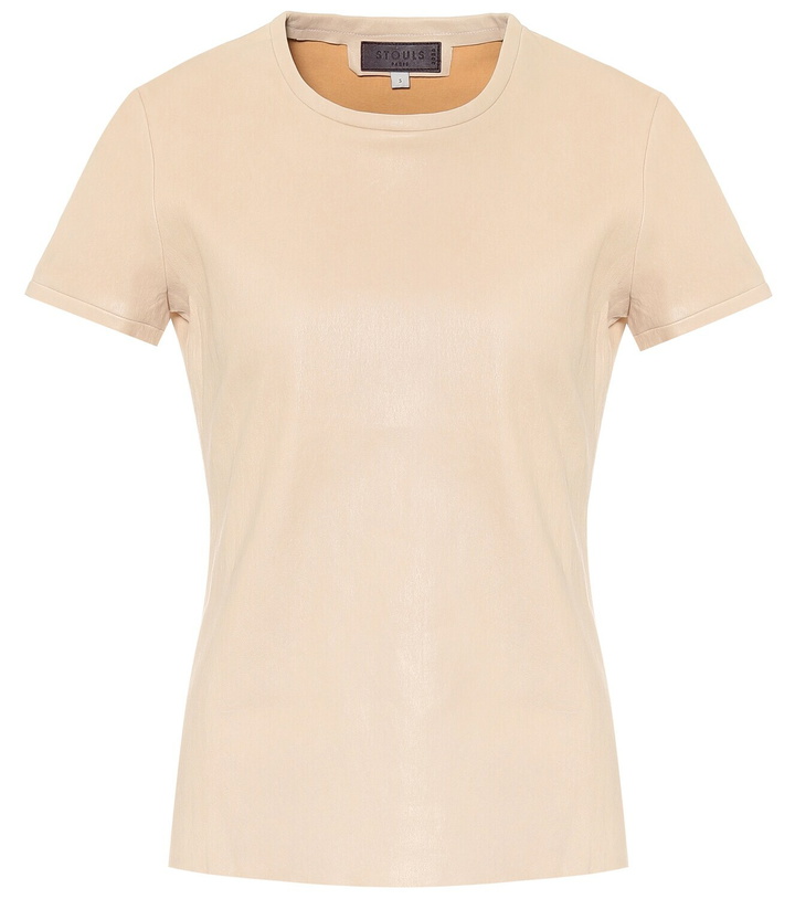 Photo: Stouls S.05 leather T-shirt