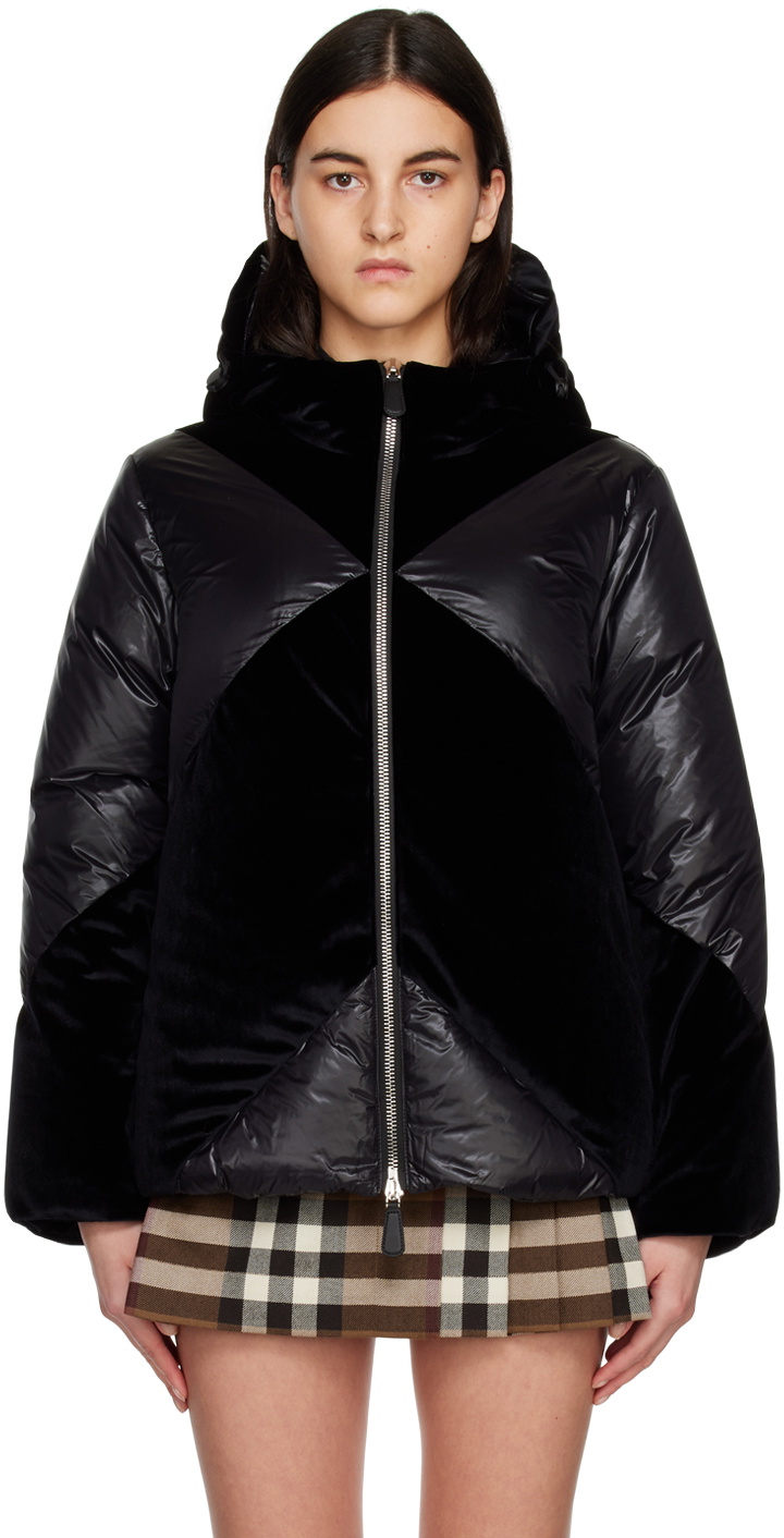 Burberry chevron 2024 quilted down coat