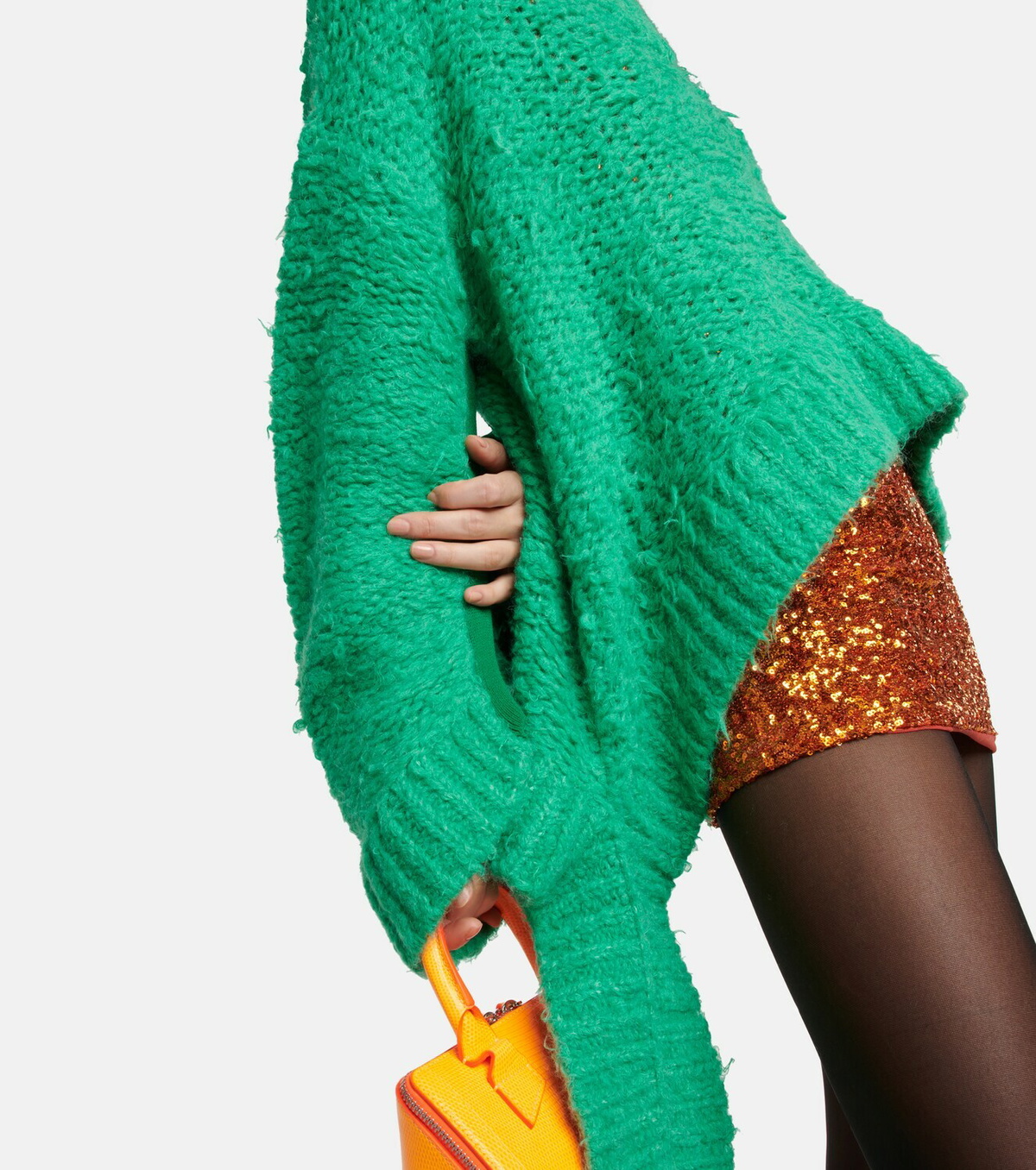The Attico - Ruth alpaca-blend sweater