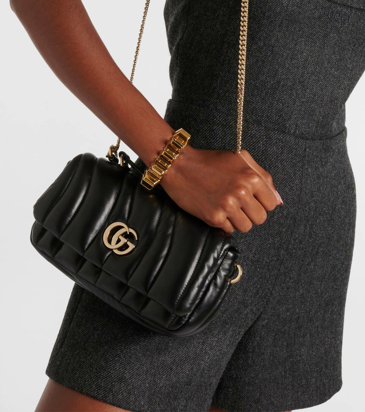 Gucci GG Milano Mini leather tote bag Gucci