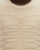 Fucking Awesome Skeleton Sweater Beige - Mens - Sweatshirts