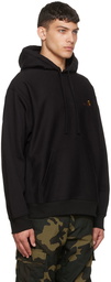 Carhartt Work In Progress Black American Script Hoodie