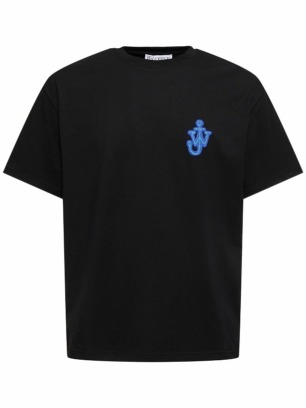 Photo: JW ANDERSON - Anchor Patch Cotton Jersey T-shirt