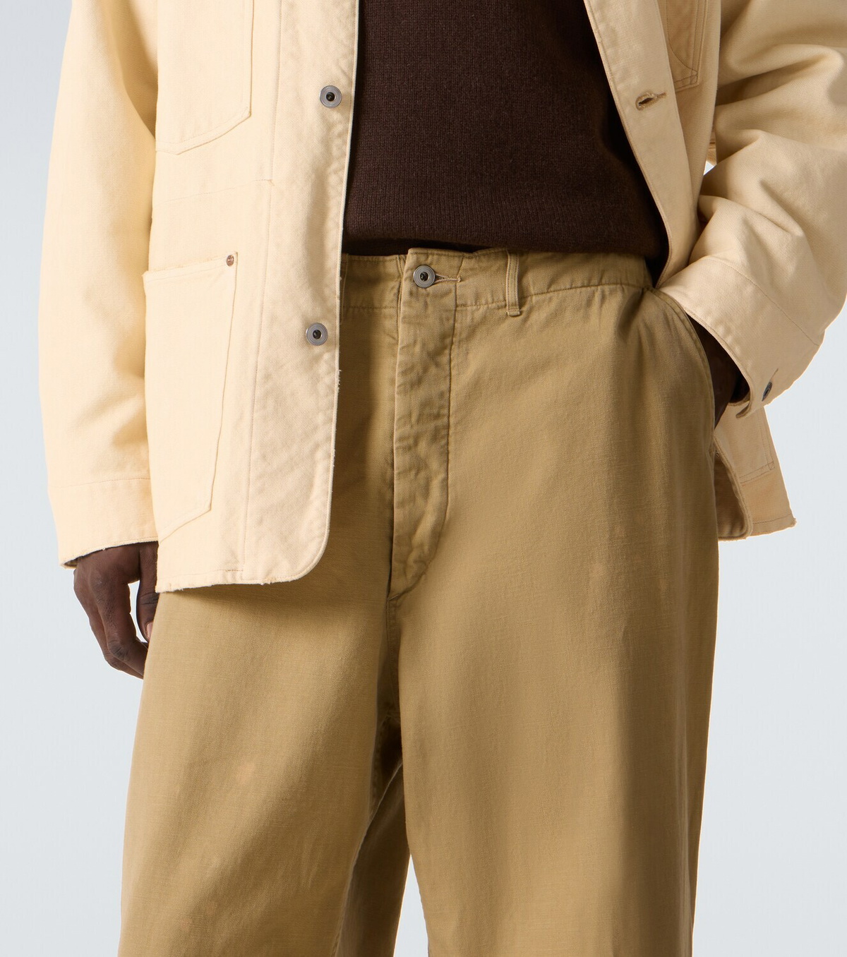 A.Presse Vintage cotton chinos