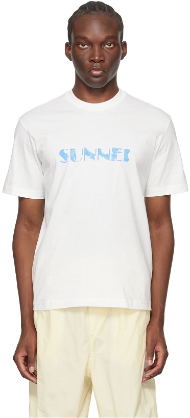 Photo: SUNNEI White Classic T-Shirt