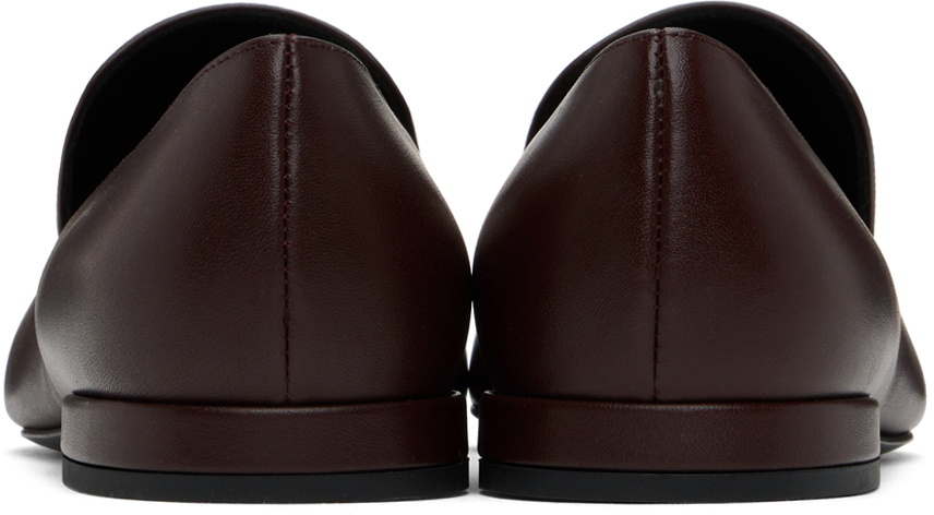 Loulou Studio Brown Carole Loafers