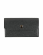 Valextra Womens Wallet in Black