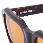 Sub Sun Men's SUB002 Sunglasses in Brown Tortoise/Orange