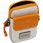 Coach 1941 Grey and Yellow Convertible Pacer Pouch