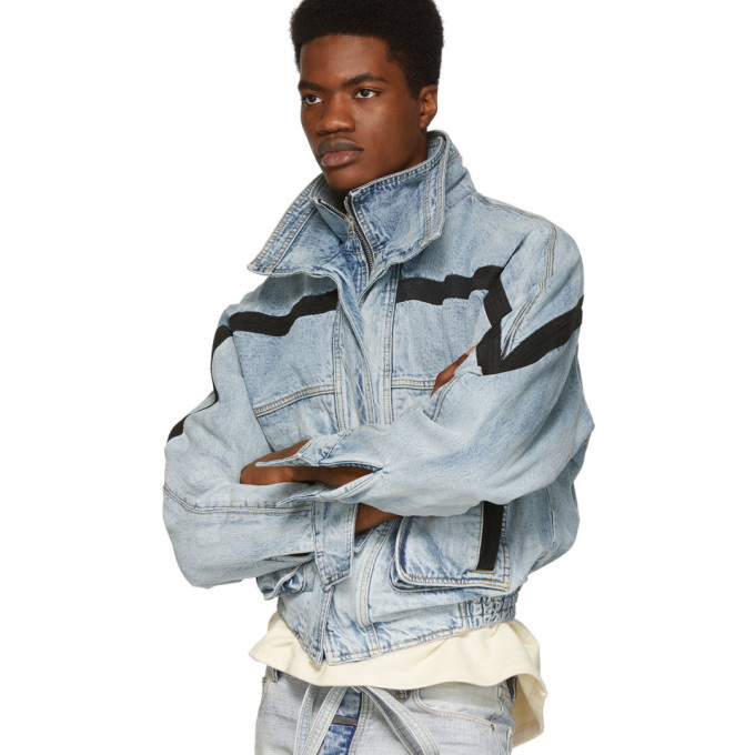 Fear of God Indigo Vintage Denim Ski Jacket Fear Of God