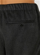 Ed Cashmere Drawstring Pants in Dark Grey
