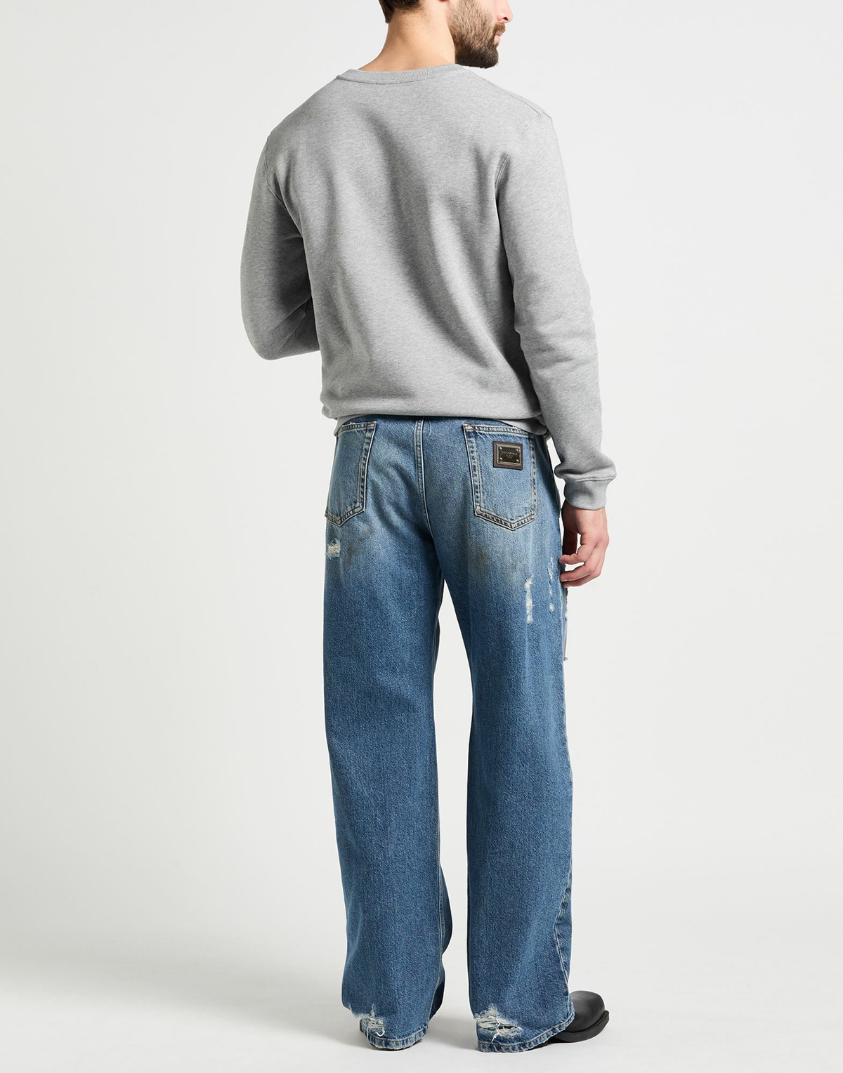 Dondup Mens Sweatshirt in Grey
