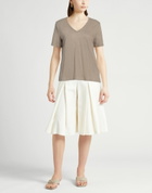 Majestic Filatures Womens T-shirt in Beige