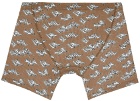 ERL Brown Cotton Boxers