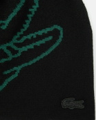 Lacoste KNITTED BEANIE Black Mens Beany