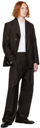 Mark Kenly Domino Tan Studio Brown Philip Trousers