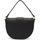 Versace Jeans Couture Black Leather Shoulder Bag