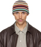 Paul Smith Multicolor Merino Wool 'Signature Stripe' Beanie