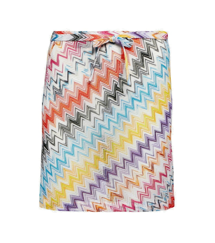 Photo: Missoni Mare Zig-zag knit beach cover-up