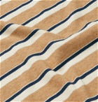Outerknown - Striped Organic Pima Cotton-Jersey T-Shirt - Neutrals