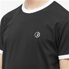 Polar Skate Co. Men's Rios Ringer T-Shirt in Black/White