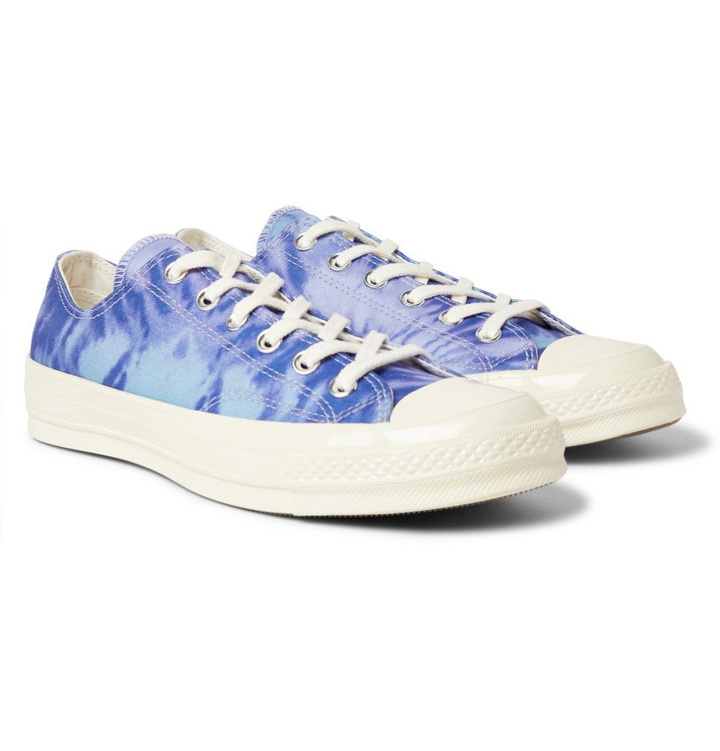 Photo: Converse - 1970s Chuck Taylor All Star Tie-Dyed Canvas Sneakers - Men - Blue