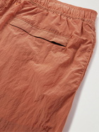 Stone Island - Mid-Length Logo-Appliquéd ECONYL Swim Shorts - Orange