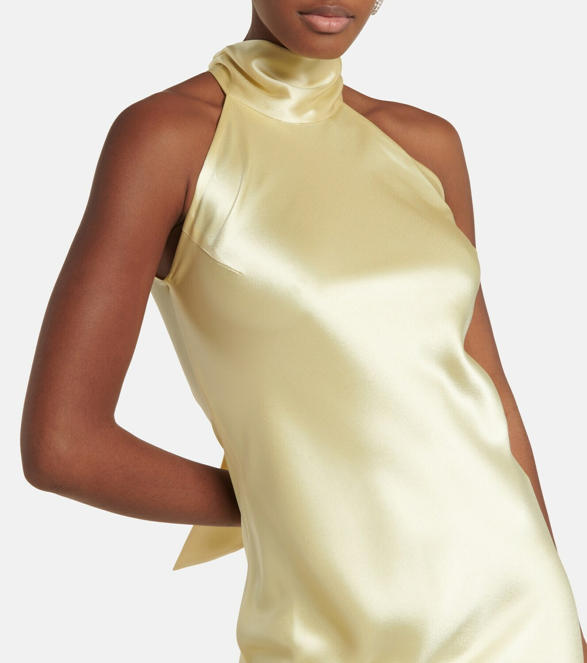 midi sexy cocktail dresses Elegant Mock Neck Bodycon Midi Dress with Slit for a Sexy Valentine's –  Canary Houze