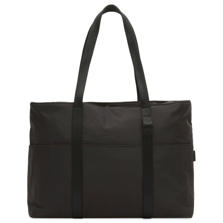 Photo: Mazi Untitled Café Tote Bag in Black 