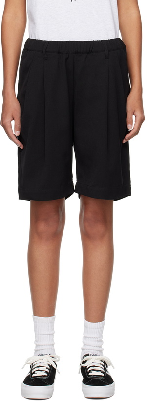 Photo: Dime Black Pleated Shorts